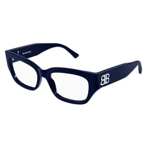 BB0363O Eyeglasses 003 Blue by Balenciaga