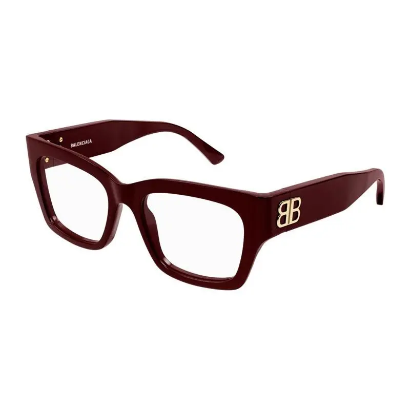 Balenciaga BB0325O Eyeglasses Eye Glasses 004 Burgundy 52mm Women