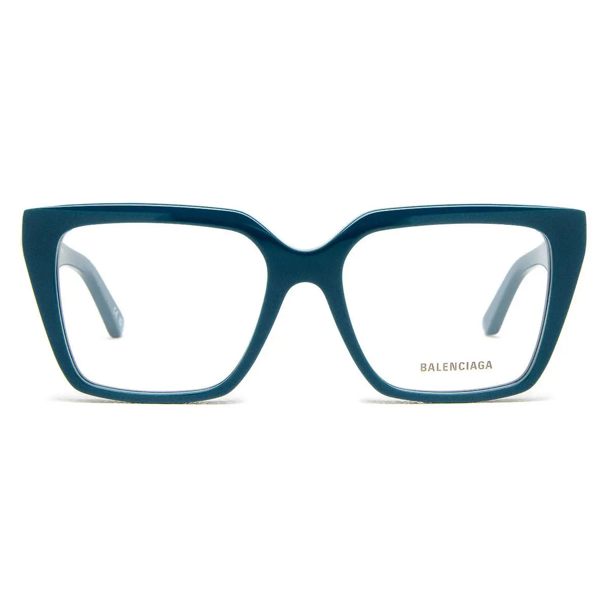 Balenciaga BB0130O Eyeglasses Women Blue Round 53mm - Frame: Blue, Lens: Demo