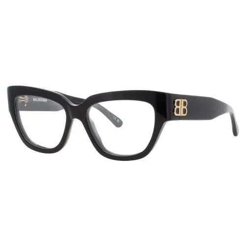 Balenciaga Bb0326o 001 53 Eyeglasses Black Frame 53 mm