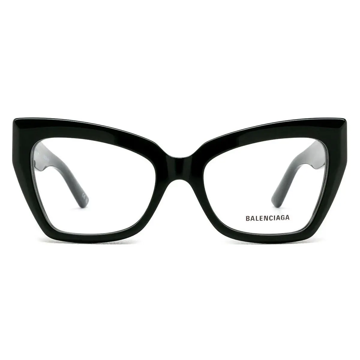 Balenciaga BB0275O Eyeglasses Women Green Cat Eye 53mm - Frame: Green, Lens: Demo