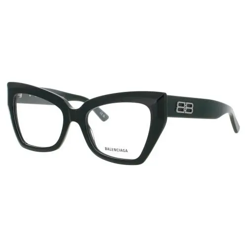 Balenciaga Bb0275o 004 53 Eyeglasses Green Frame 53 mm - Frame: Green