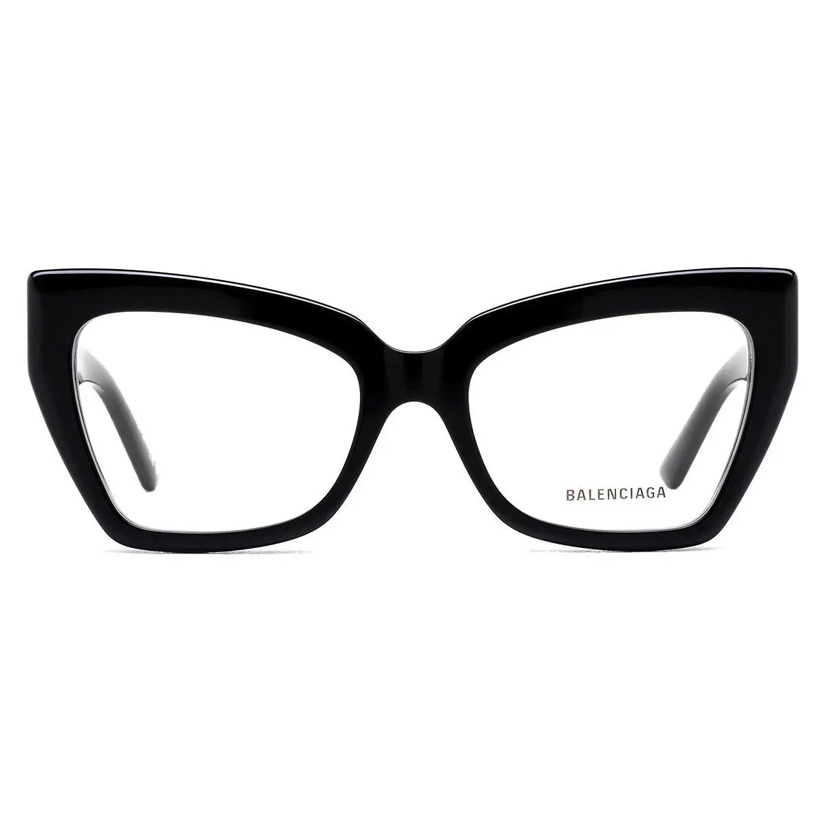 Balenciaga BB0275O Eyeglasses Women Black Cat Eye 53mm