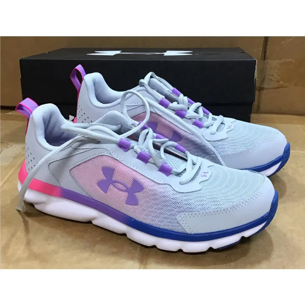 Under Armour shoes - Under Armour UA GGS Assert 9 - Gray 2