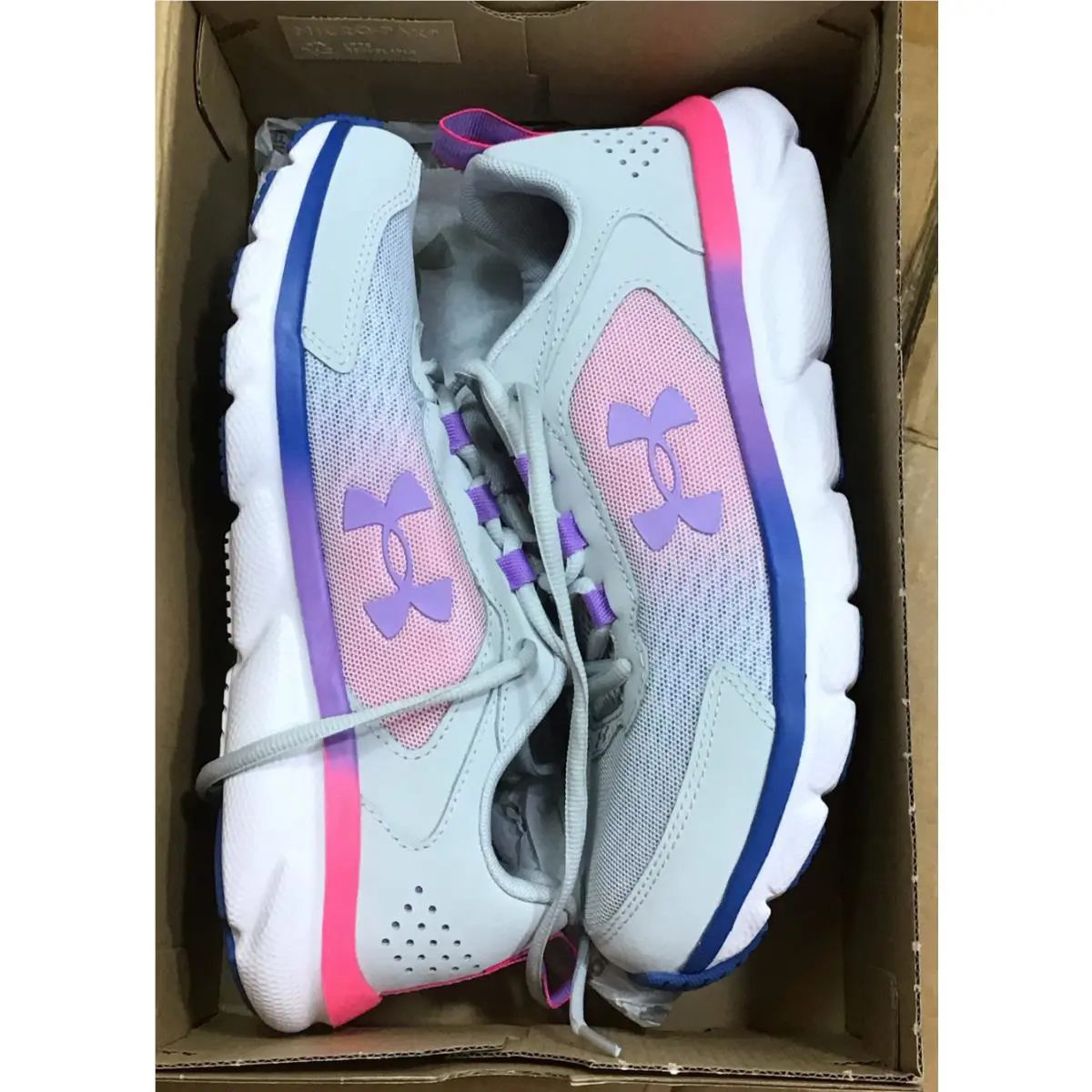 Under Armour shoes - Under Armour UA GGS Assert 9 - Gray 12