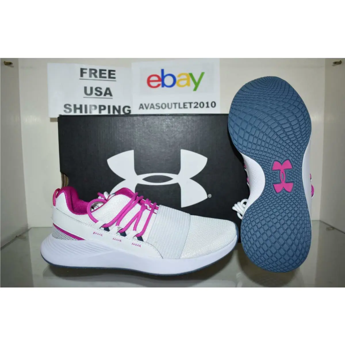 Under Armour shoes - Under Armour Charged Breathe Lace - 3022584 108 - White 1
