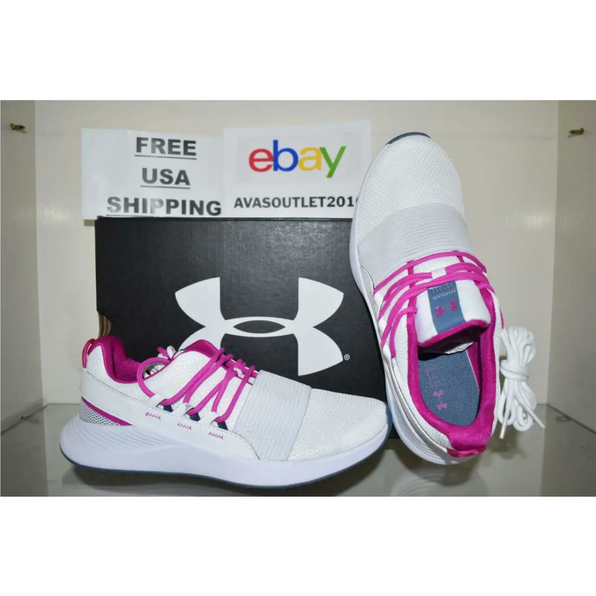 Under Armour shoes - Under Armour Charged Breathe Lace - 3022584 108 - White 2
