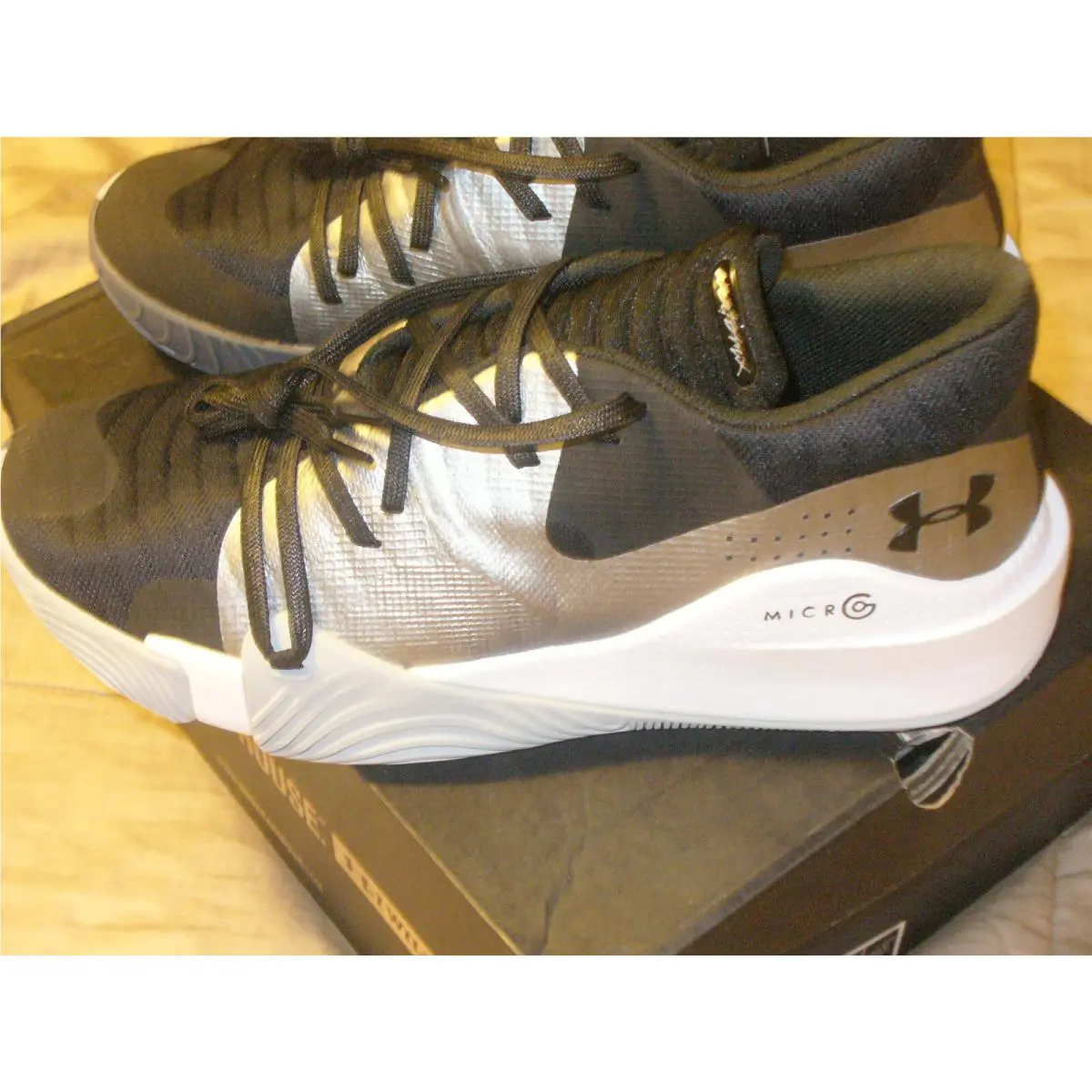 Under Armour shoes - Under armour Anatomix Spawn - Anatomix Spawn - 3021263-001 - Black/Silver 8