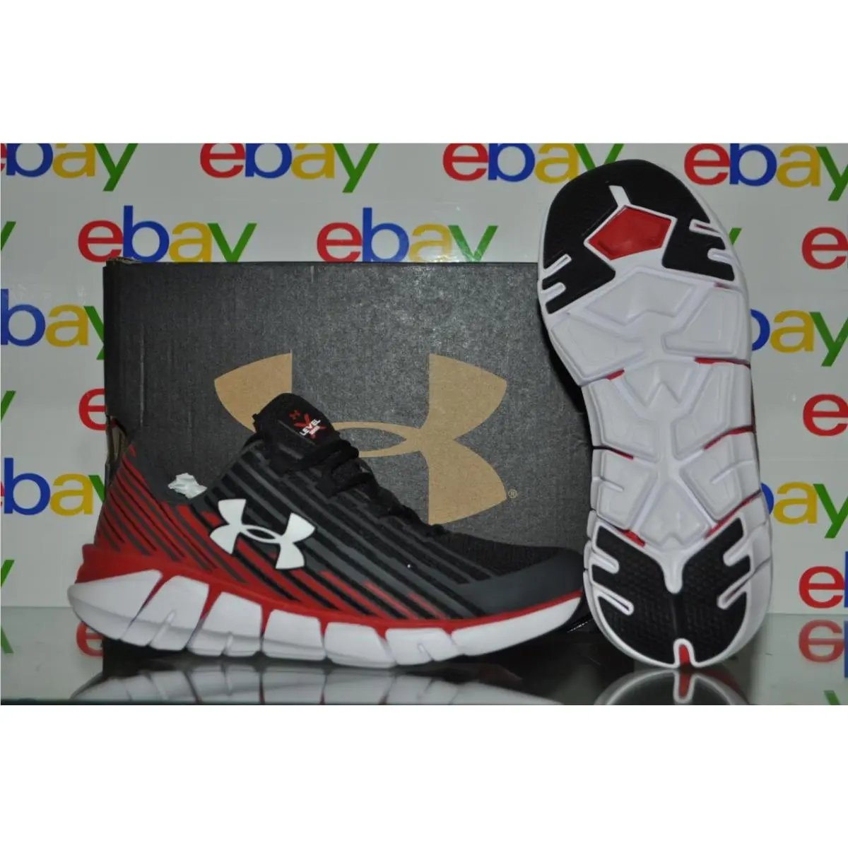 Under Armour Grade School X Level Scramjet Remix 3000234 001 Boys Running Shoes