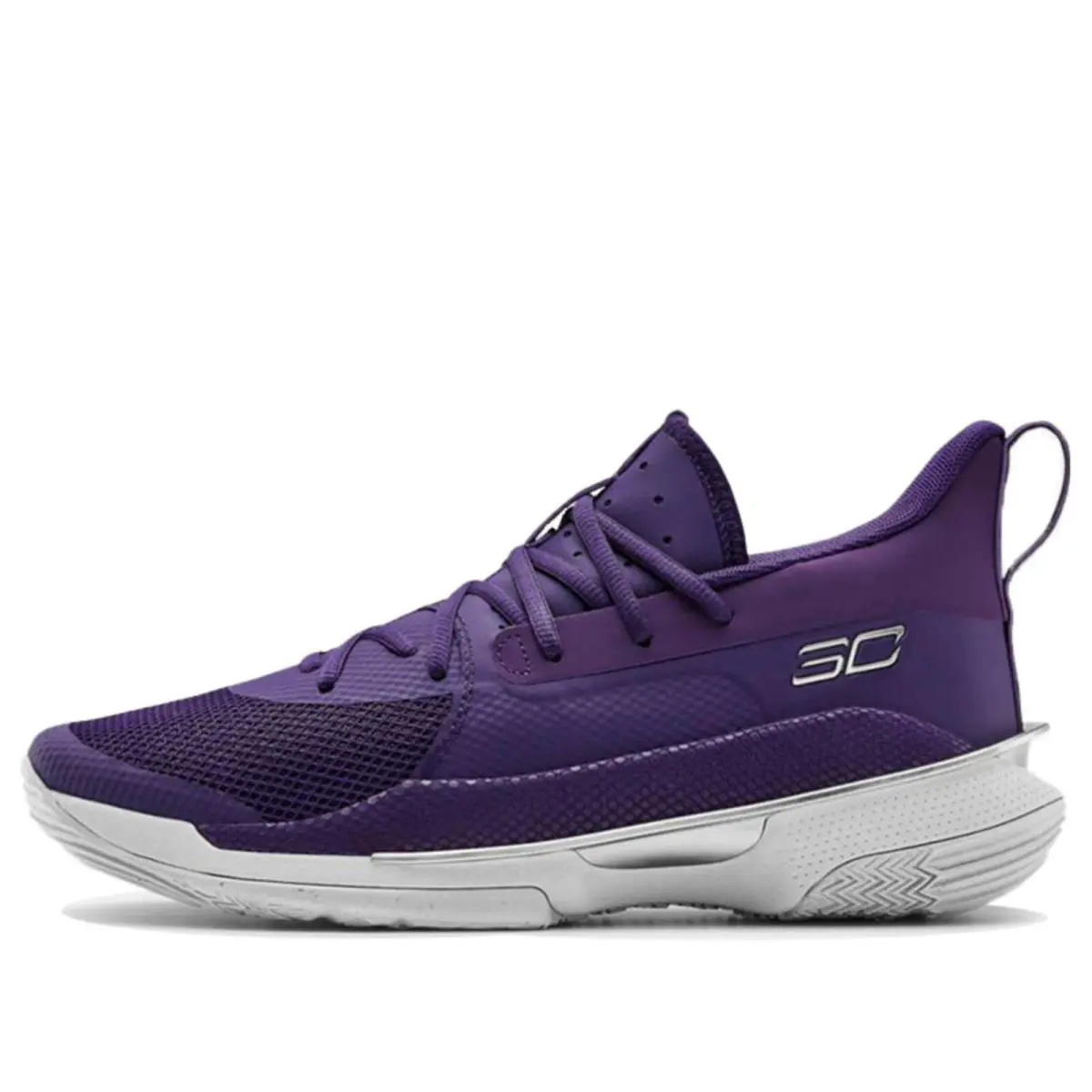 Under Armour shoes - UNDER ARMOUR TEAM CURRY 7 - 3023838-501 - Purple Violet 4