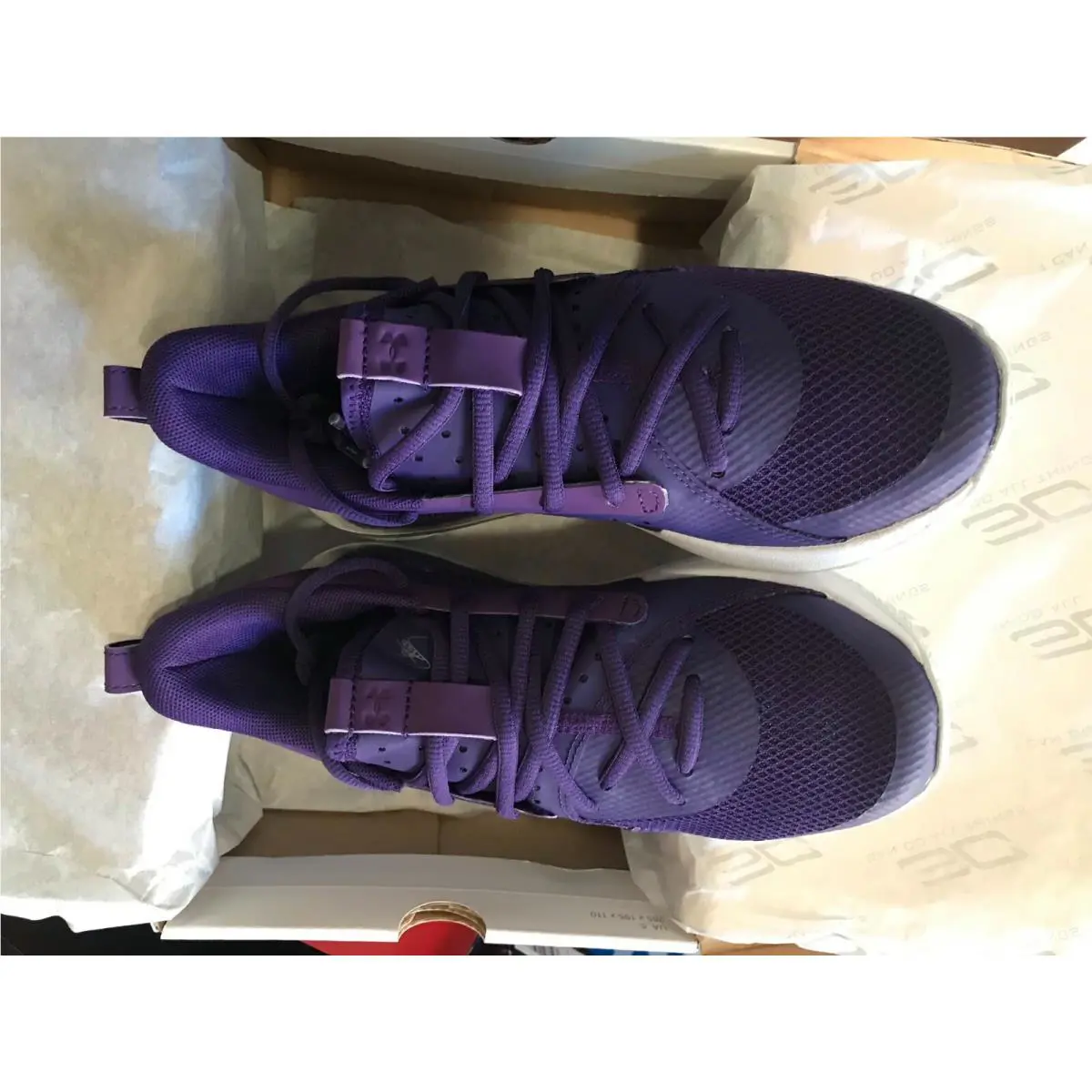 Under Armour shoes - UNDER ARMOUR TEAM CURRY 7 - 3023838-501 - Purple Violet 6