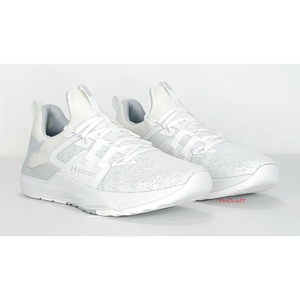 Under Armour shoes - Under Armour Project Rock - Project Rock - 3023006 - White, Manufacturer: White / Halo Gray 17