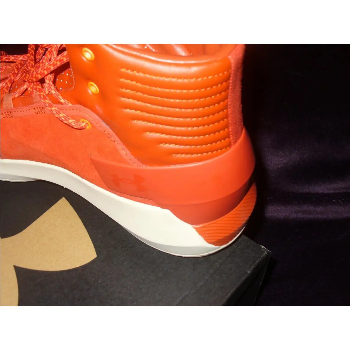 Under Armour shoes - UA PREMIUM DRIVE FOUR IV - Orange/Black/White 4