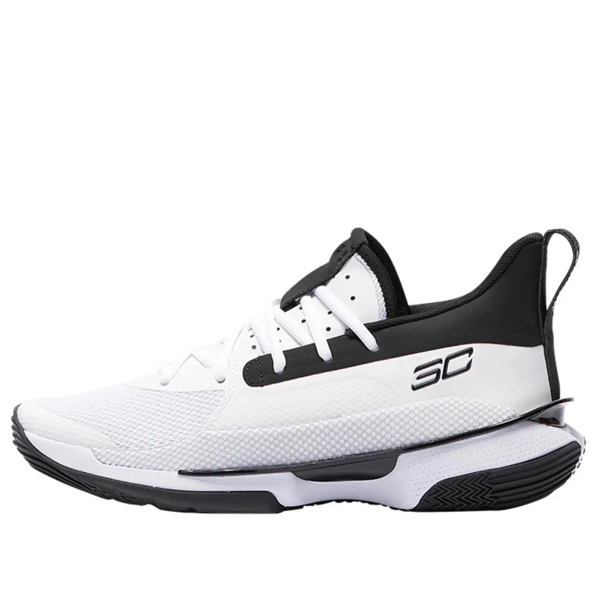 Under Armour shoes - UNDER ARMOUR TEAM CURRY 7 - 3023838-108 - White/Black 1