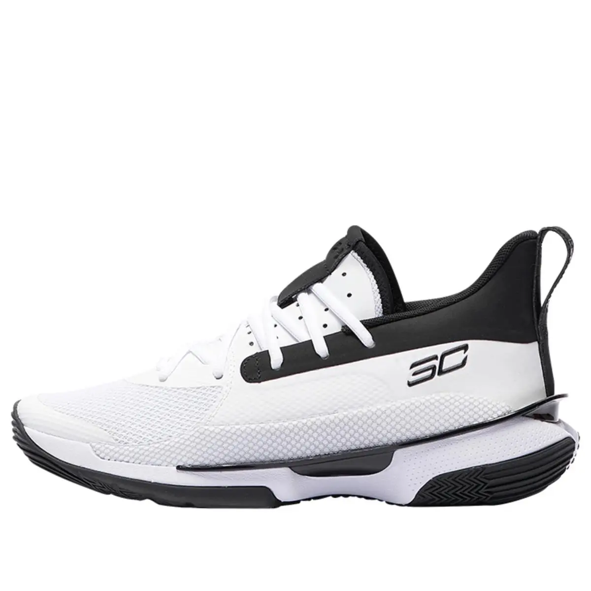 Under Armour shoes - UNDER ARMOUR TEAM CURRY 7 - 3023838-108 - White/Black 13