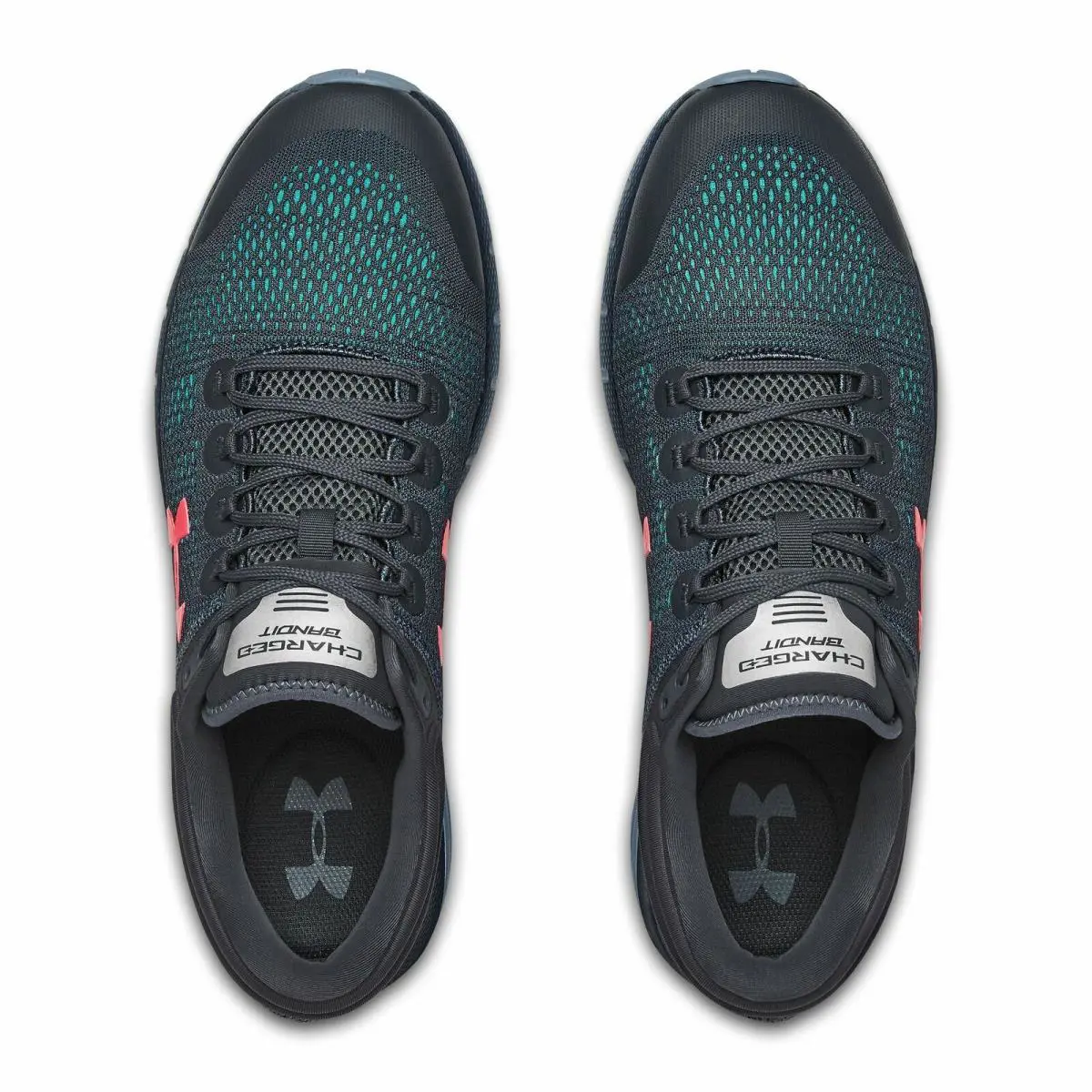 Under Armour shoes - 3021947403 - 3021947-403 - Wire-Ash Gray-Beta Red 1