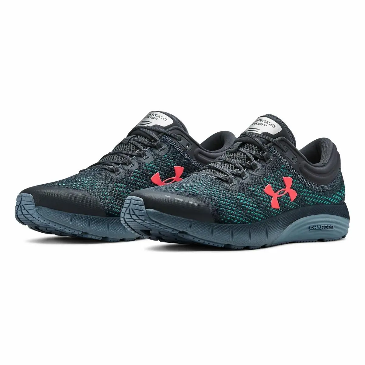Under Armour shoes - 3021947403 - 3021947-403 - Wire-Ash Gray-Beta Red 8