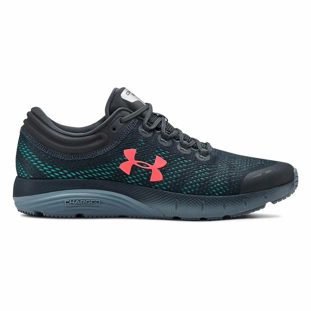 Under Armour shoes - 3021947403 - 3021947-403 - Wire-Ash Gray-Beta Red 4