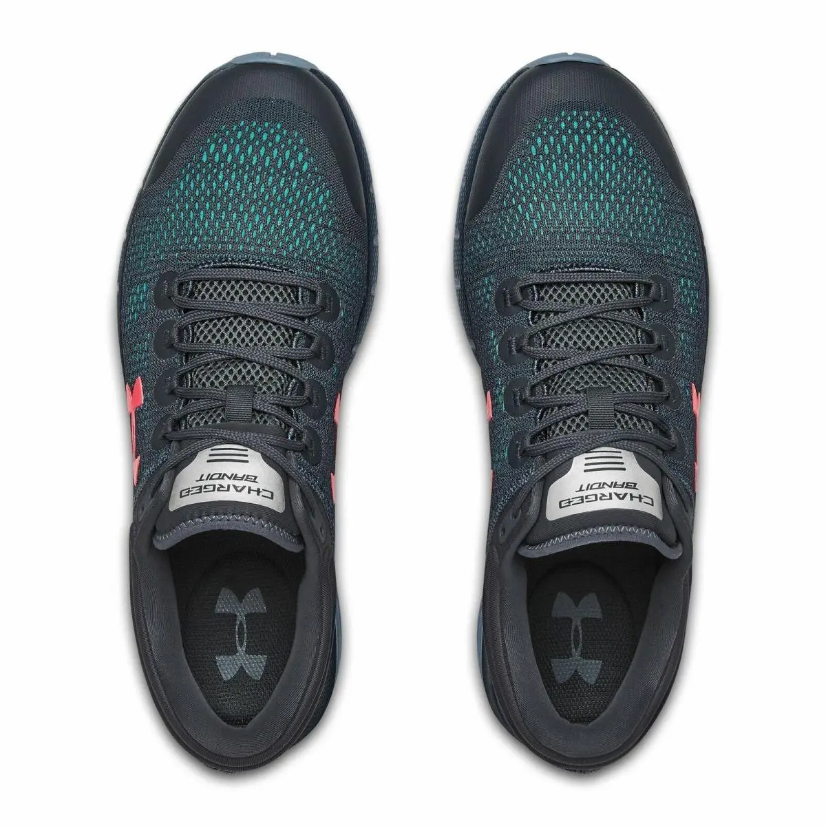 Under Armour shoes - 3021947403 - 3021947-403 - Wire-Ash Gray-Beta Red 6