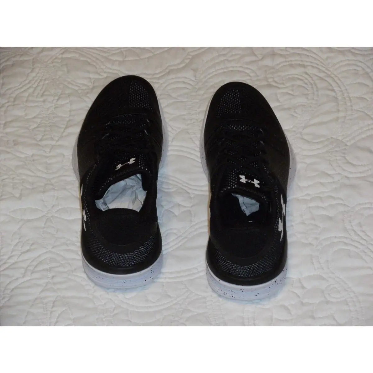 Under Armour shoes - Black/White 4