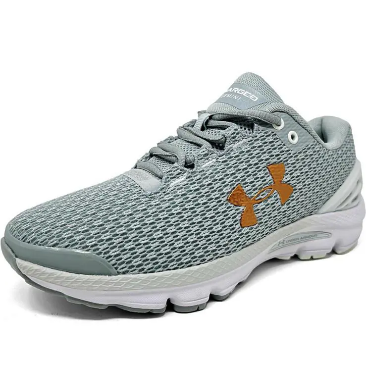 Under Armour Women`s UA Charged Gemini 2020 MM Running Shoes Green 3026500 300 - Green / Copper / White