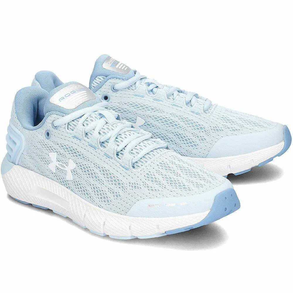 Under Armour Charged Rogue Womens Running Shoes Light Blue 3021247 - Blue
