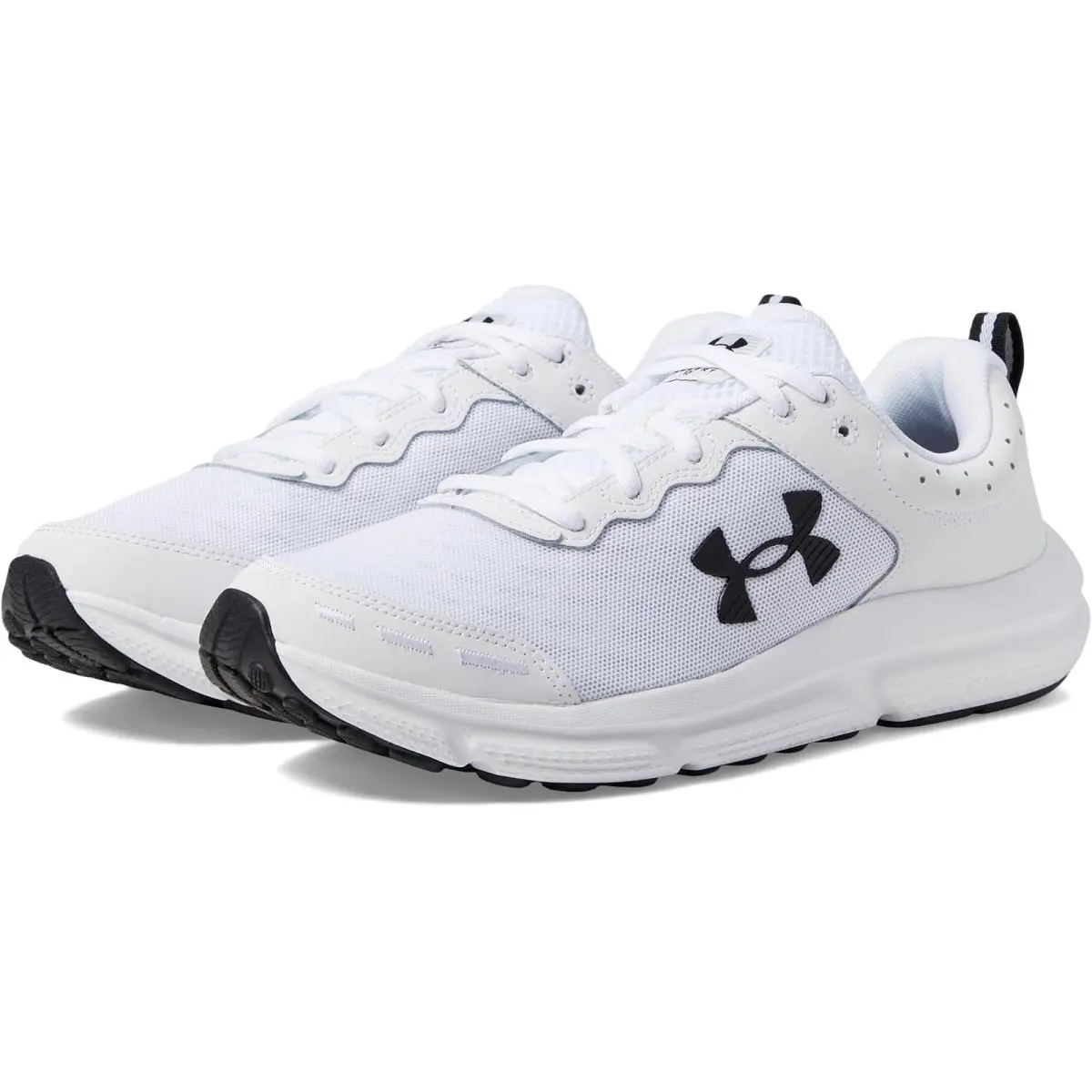 Under Armour shoes - Under Armour Charged Assert 10 - 3026175-104 - White 4