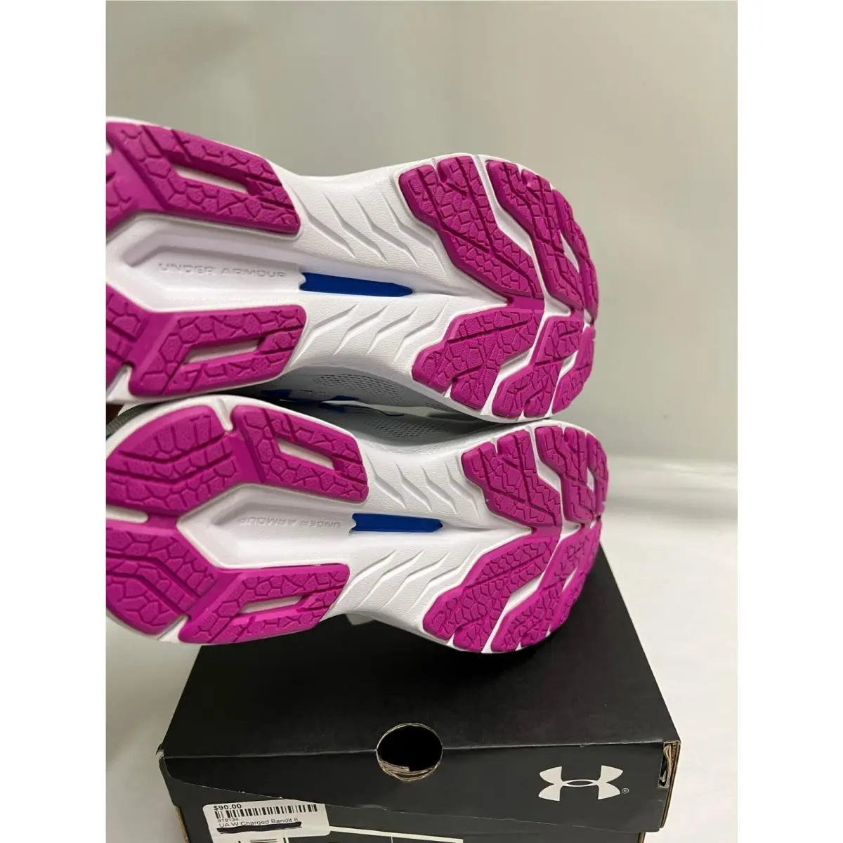 Under Armour shoes - W Charged Bandit 6 - Charged Bandit - 3023023-105 - Gray 9