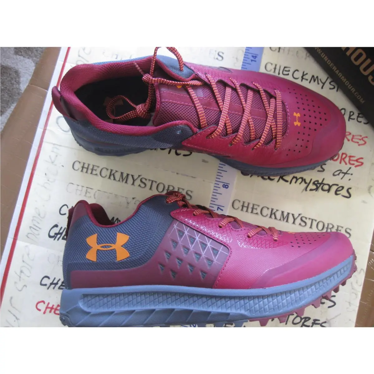 Under Armour shoes - CLASSICS/GRIS APOLLO/MANDARINE 0