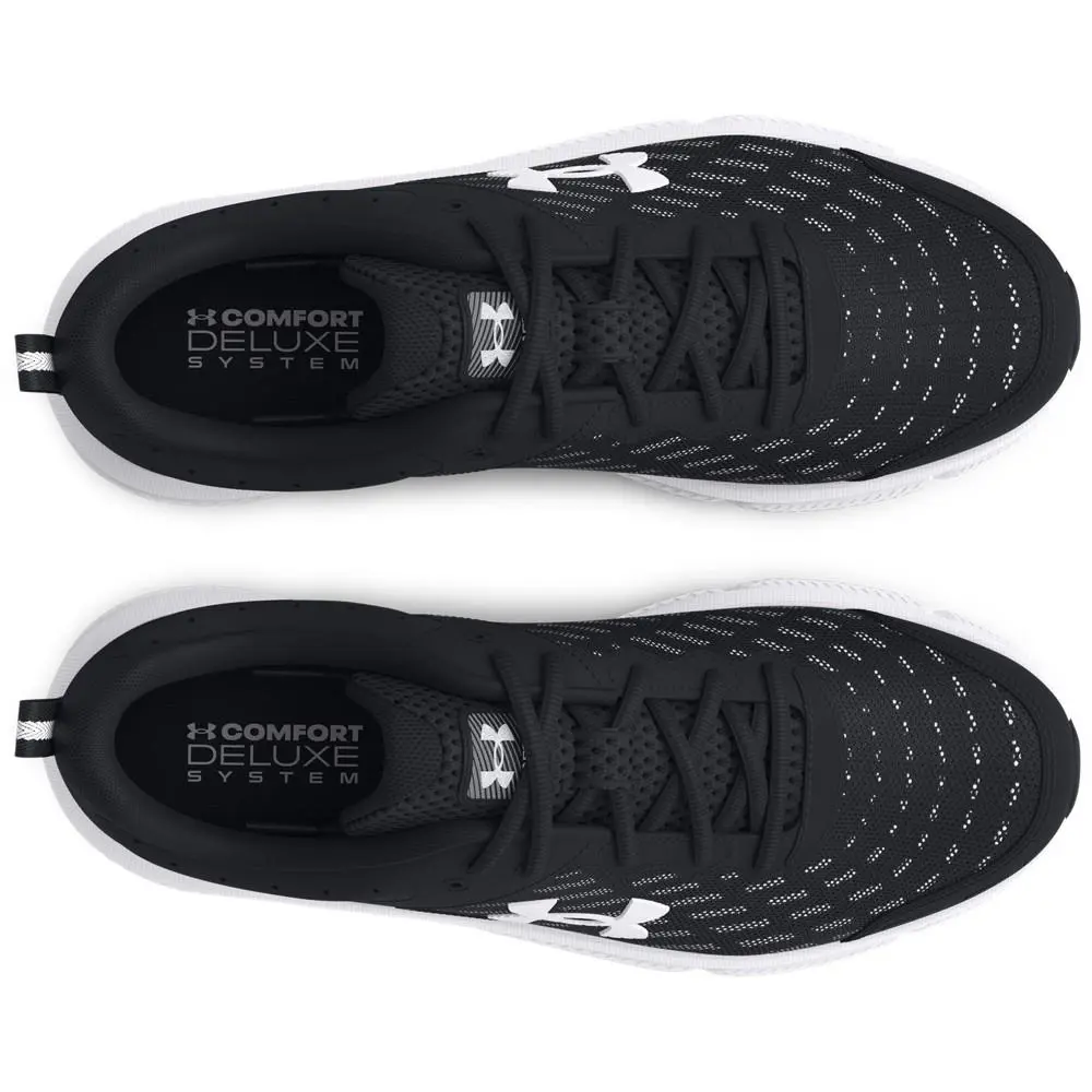 Under Armour shoes - UA Charged Assert - Charged Assert - 3026175 - Black/White 2