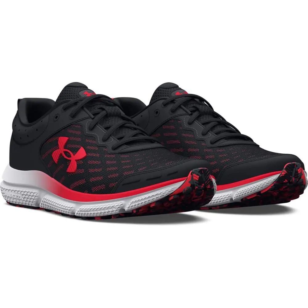 Under Armour shoes - UA Charged Assert - Charged Assert - 3026175 - Black/White 39