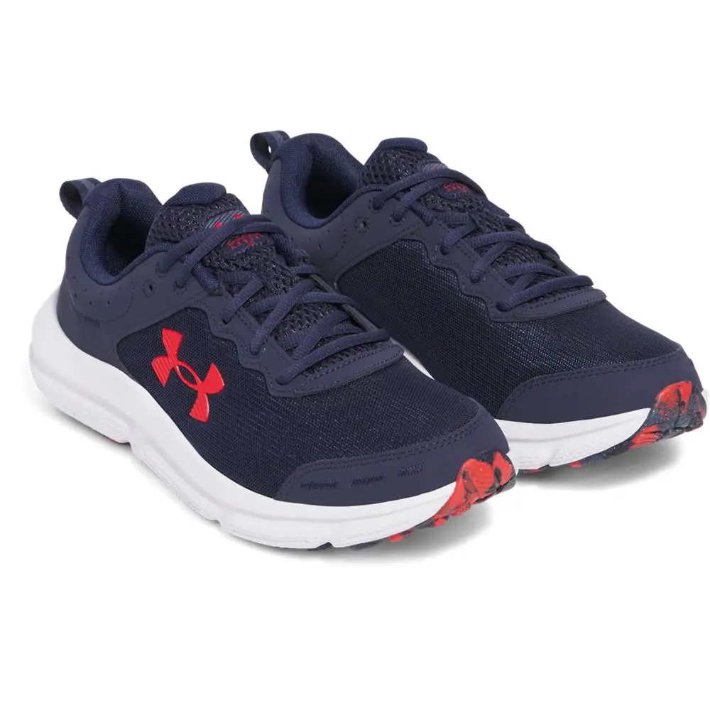 Under Armour shoes - UA Charged Assert - Charged Assert - 3026175 - Black/White 64