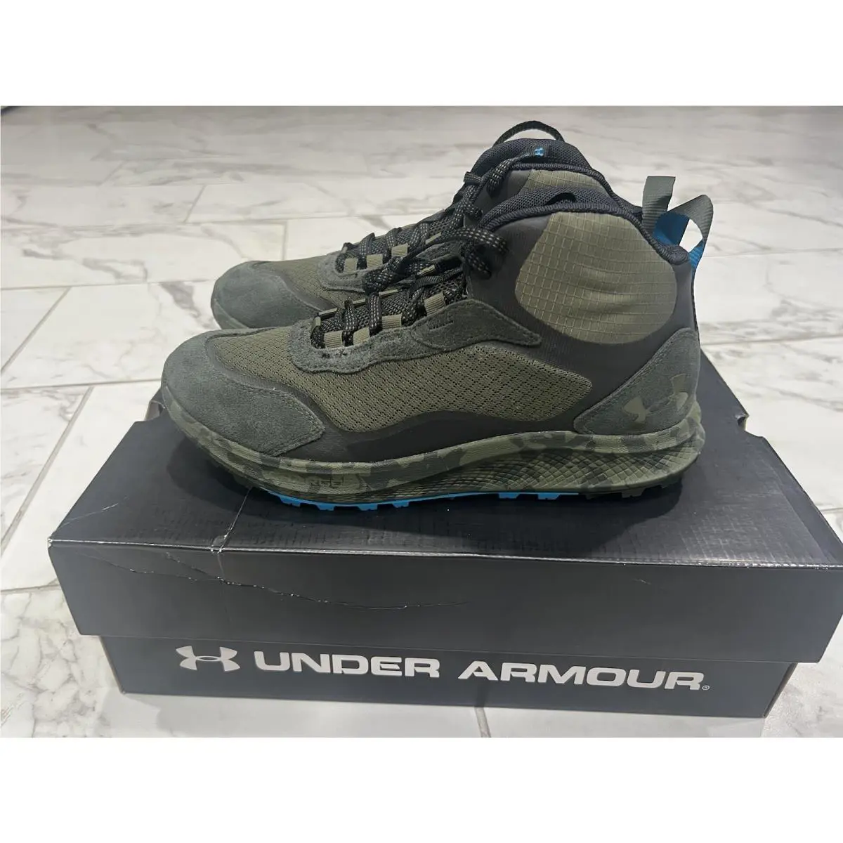 Under Armour shoes - Charged Bandit Trek 2 PRT - Black 6