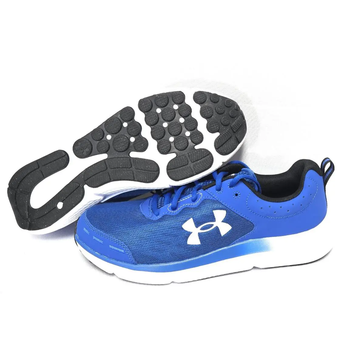 Mens Under Armour UA Charged Assert 10 Royal Blue 3026175 403 Sneakers Shoes - Blue, Manufacturer: Blue