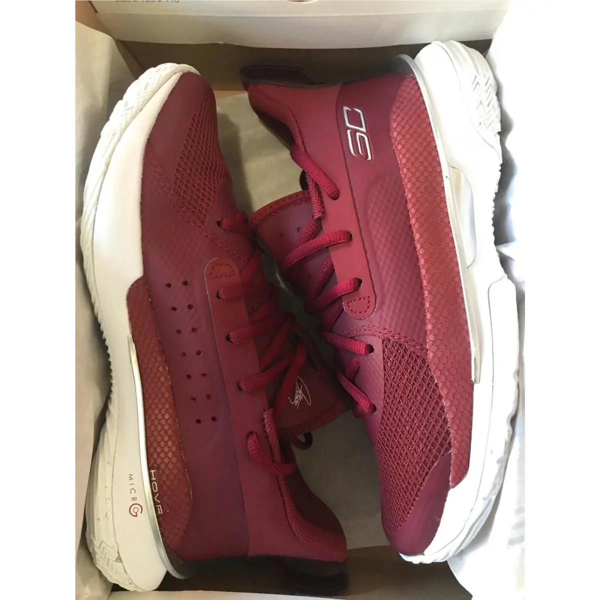 Under Armour shoes - UNDER ARMOUR CURRY 7 - CURRY - 3023838-607 - RED 5