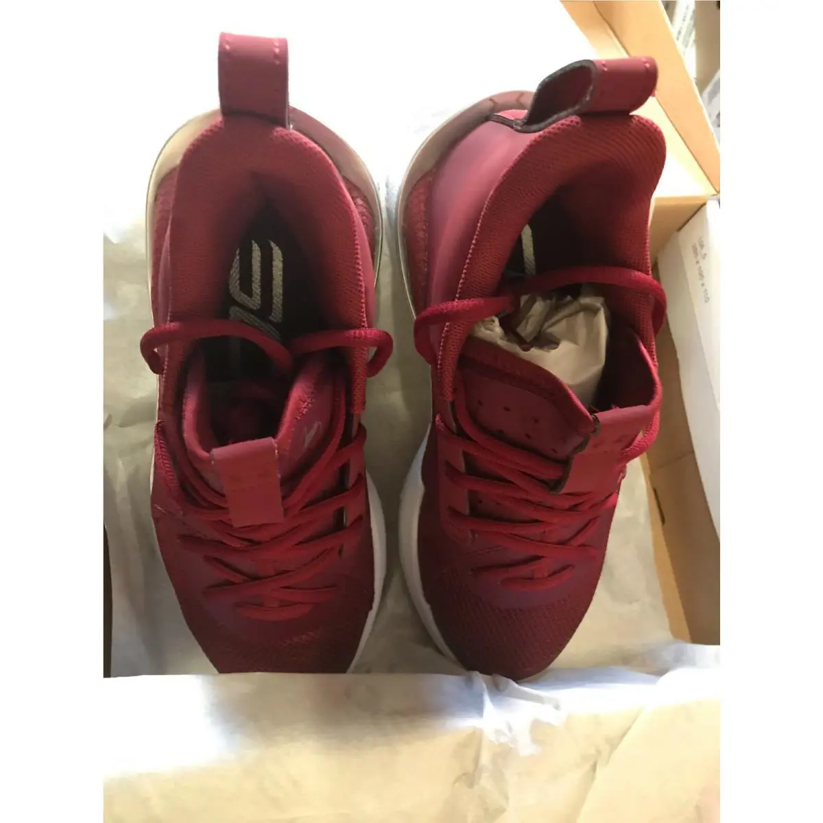 Under Armour shoes - UNDER ARMOUR CURRY 7 - CURRY - 3023838-607 - RED 7