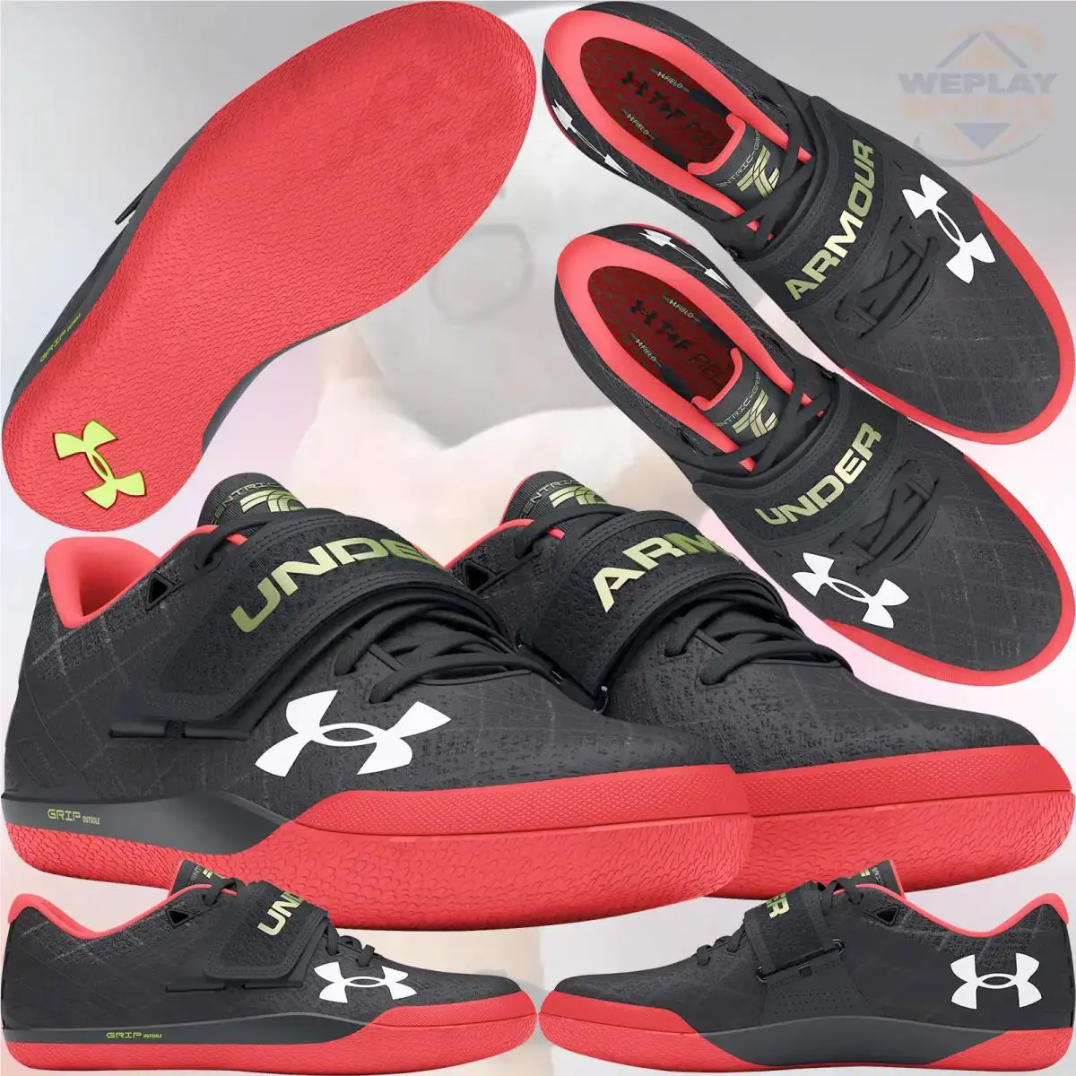 Under Armour shoes - Under Armour Centric Grip - Centric Grip - Black/Gunmetal 4