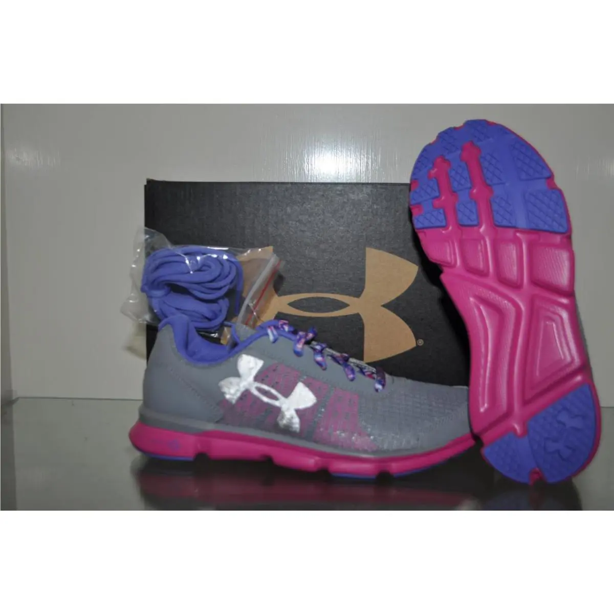 Under Armour shoes - Under Armour Micro G Speed - 1266305 036 - Gray 1