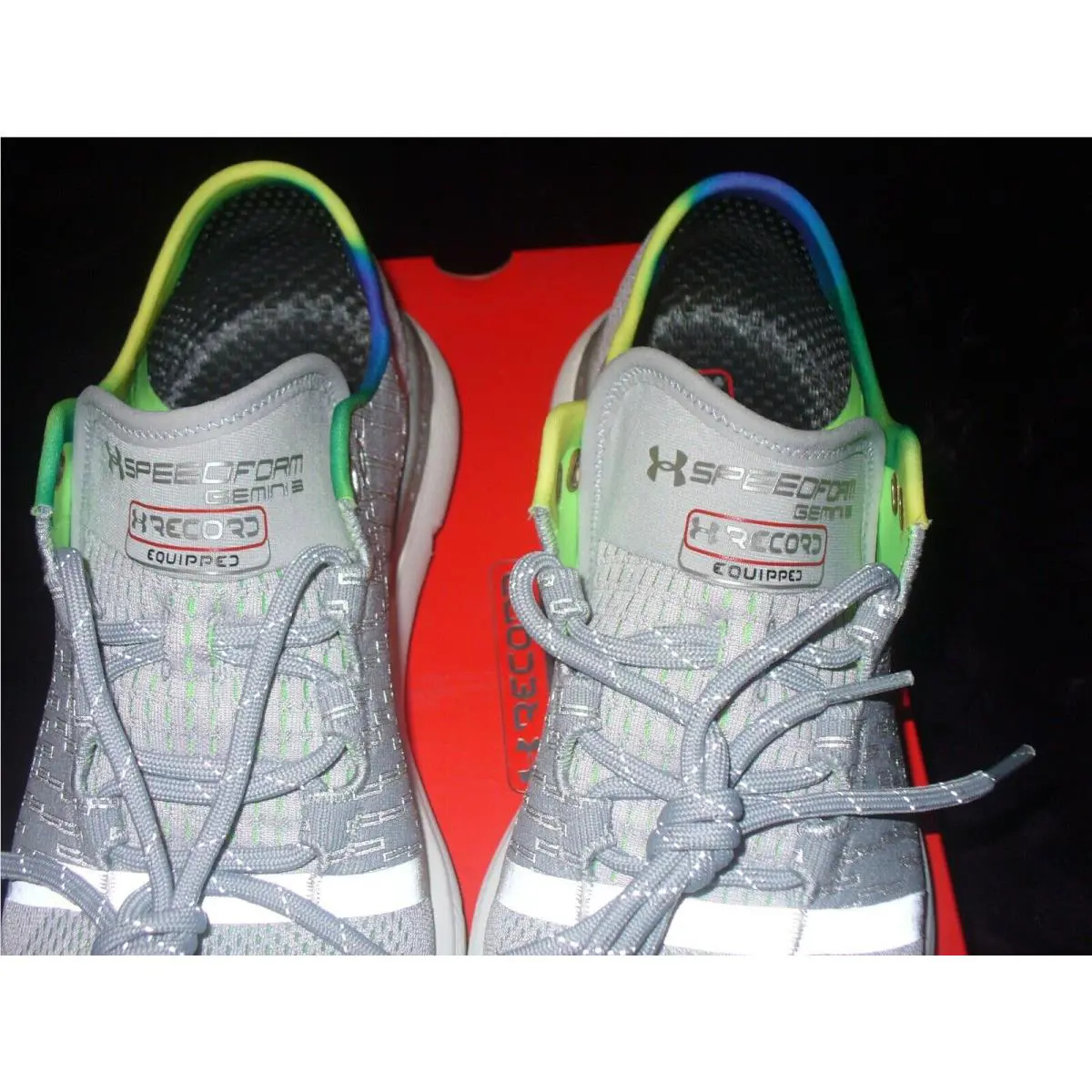 Under Armour shoes - Under Armour Speedform Gemini 3 - 1292430-941 - Grey/Silver/Green 1