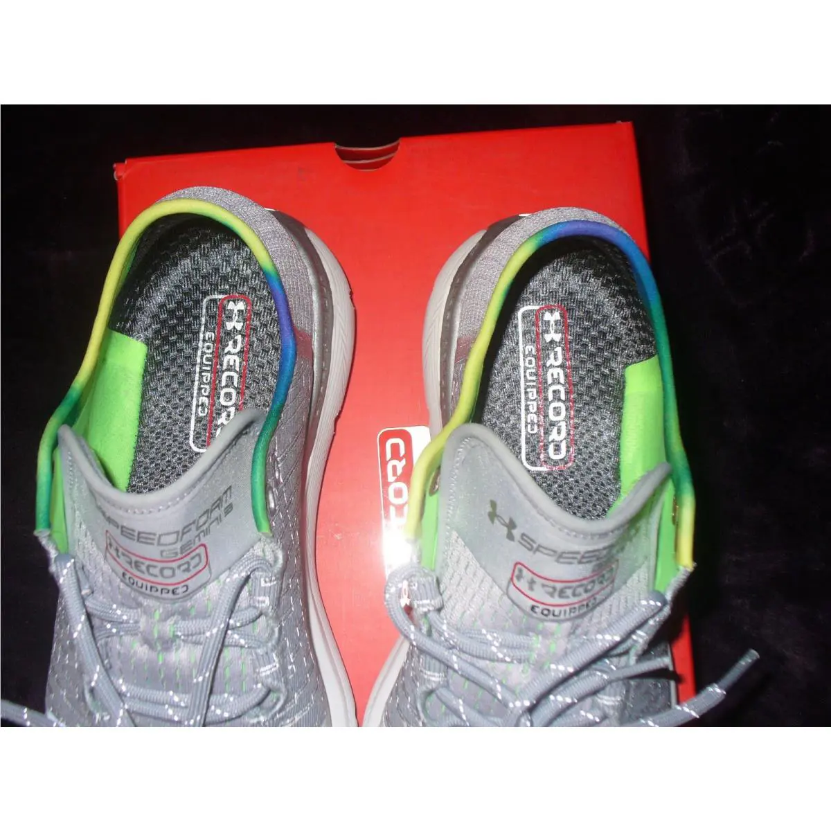 Under Armour shoes - Under Armour Speedform Gemini 3 - 1292430-941 - Grey/Silver/Green 2