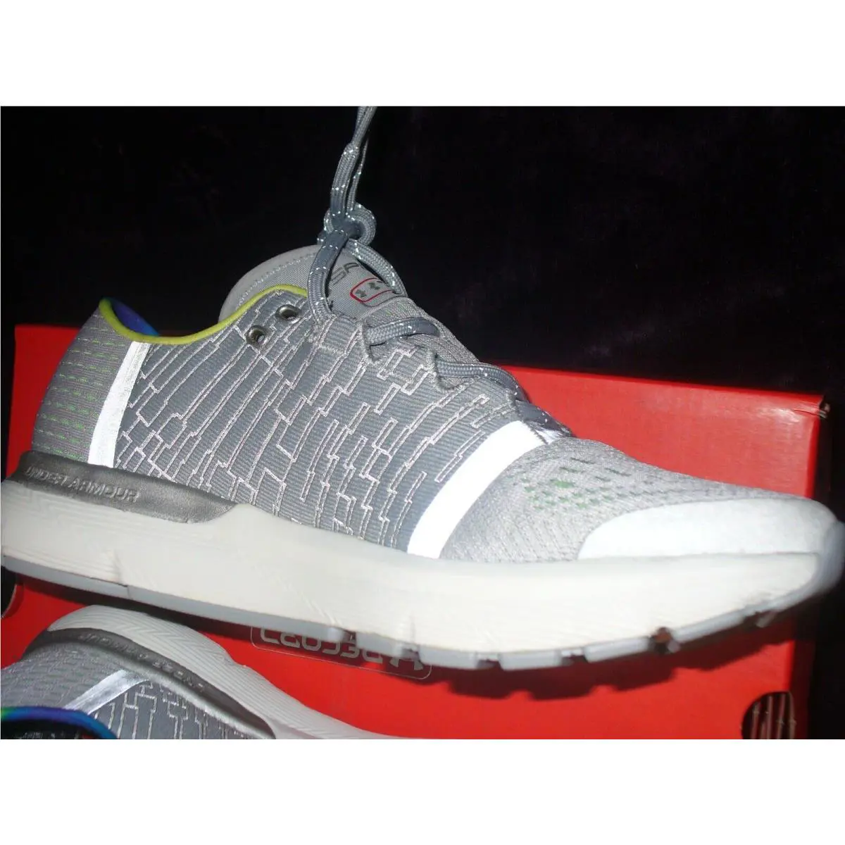 Under Armour shoes - Under Armour Speedform Gemini 3 - 1292430-941 - Grey/Silver/Green 3