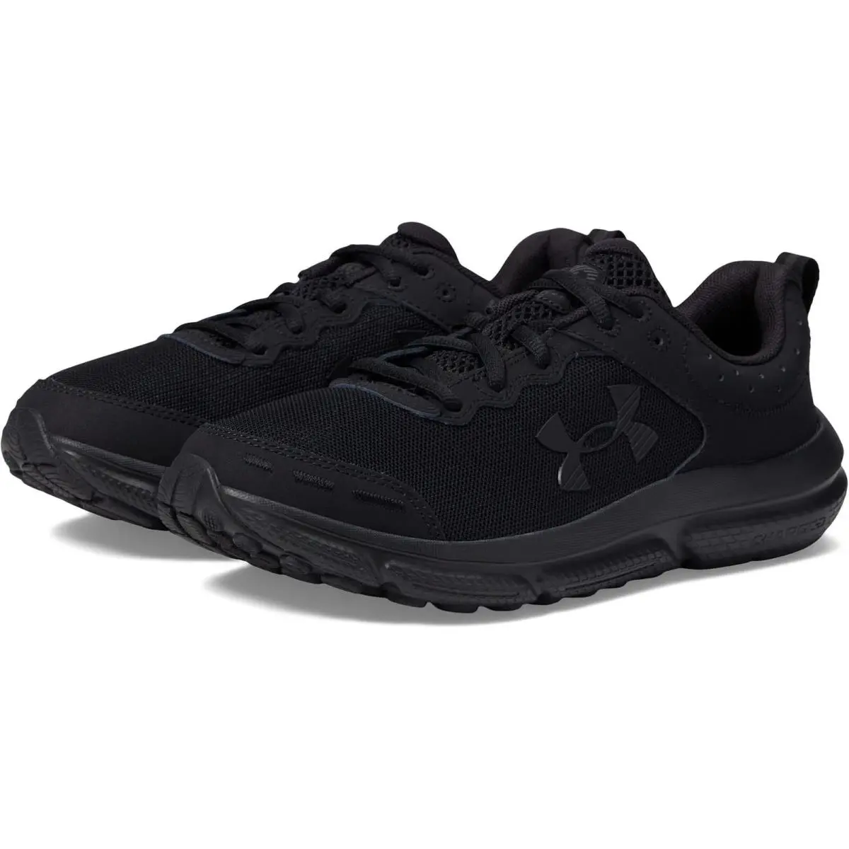 Under Armour Women`s Charged Assert 10 Running Shoe 3026179-002 Black 6