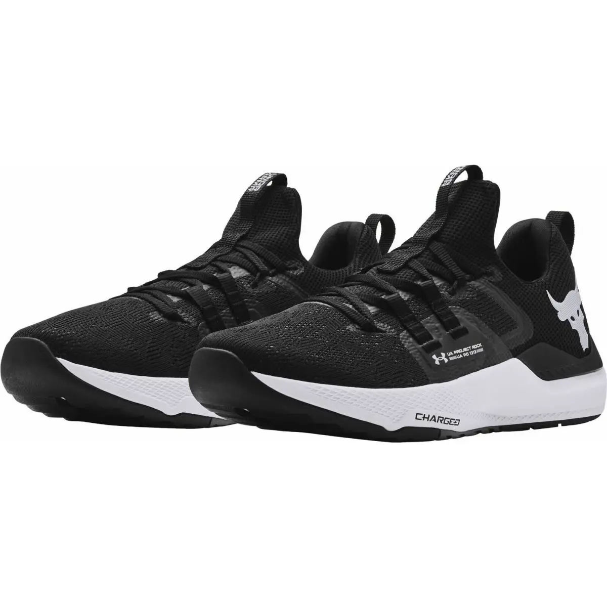 Under Armour shoes - Under Armour Project Rock - Project Rock - 3023006 - Black, Manufacturer: Black / White 1