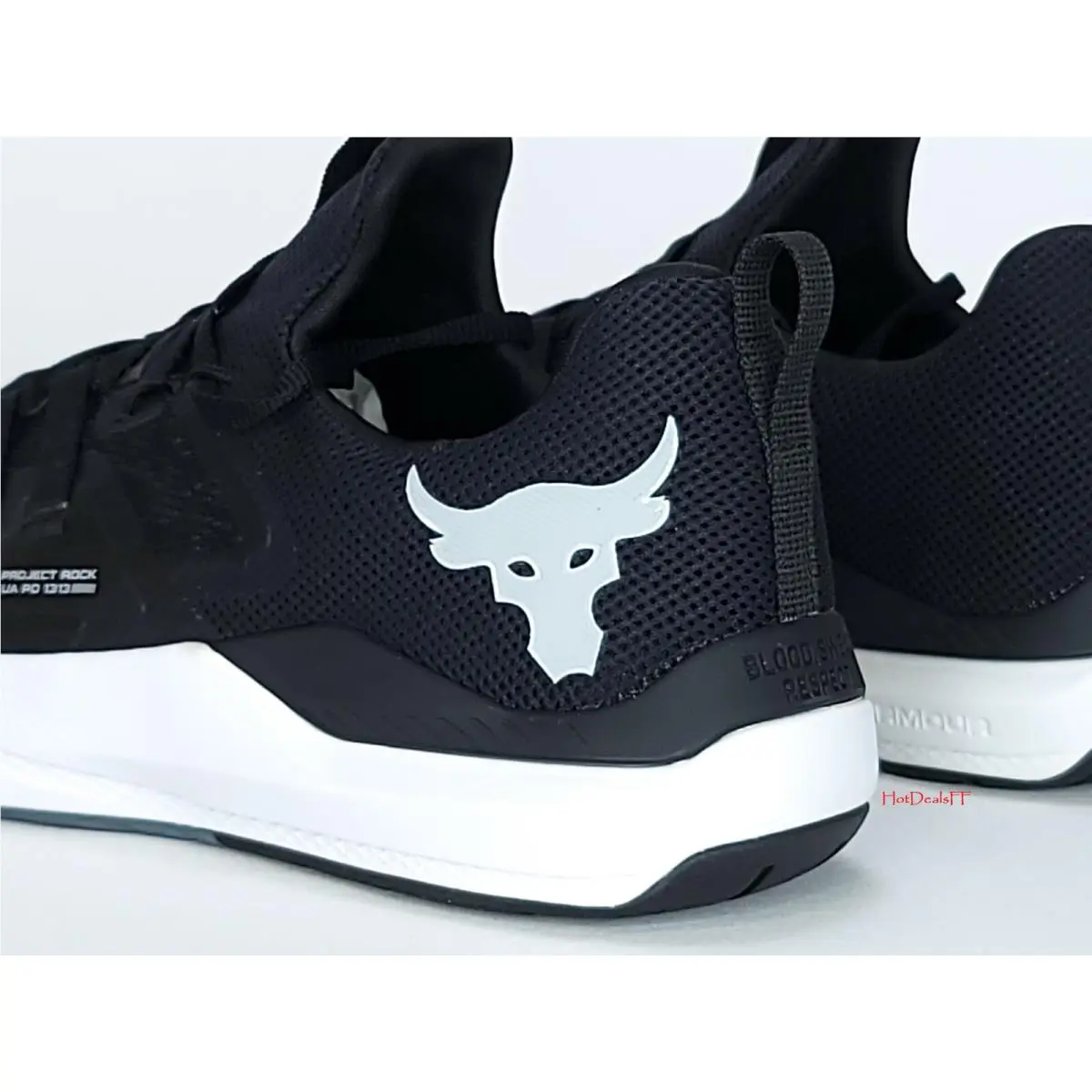Under Armour shoes - Under Armour Project Rock - Project Rock - 3023006 - Black, Manufacturer: Black / White 21