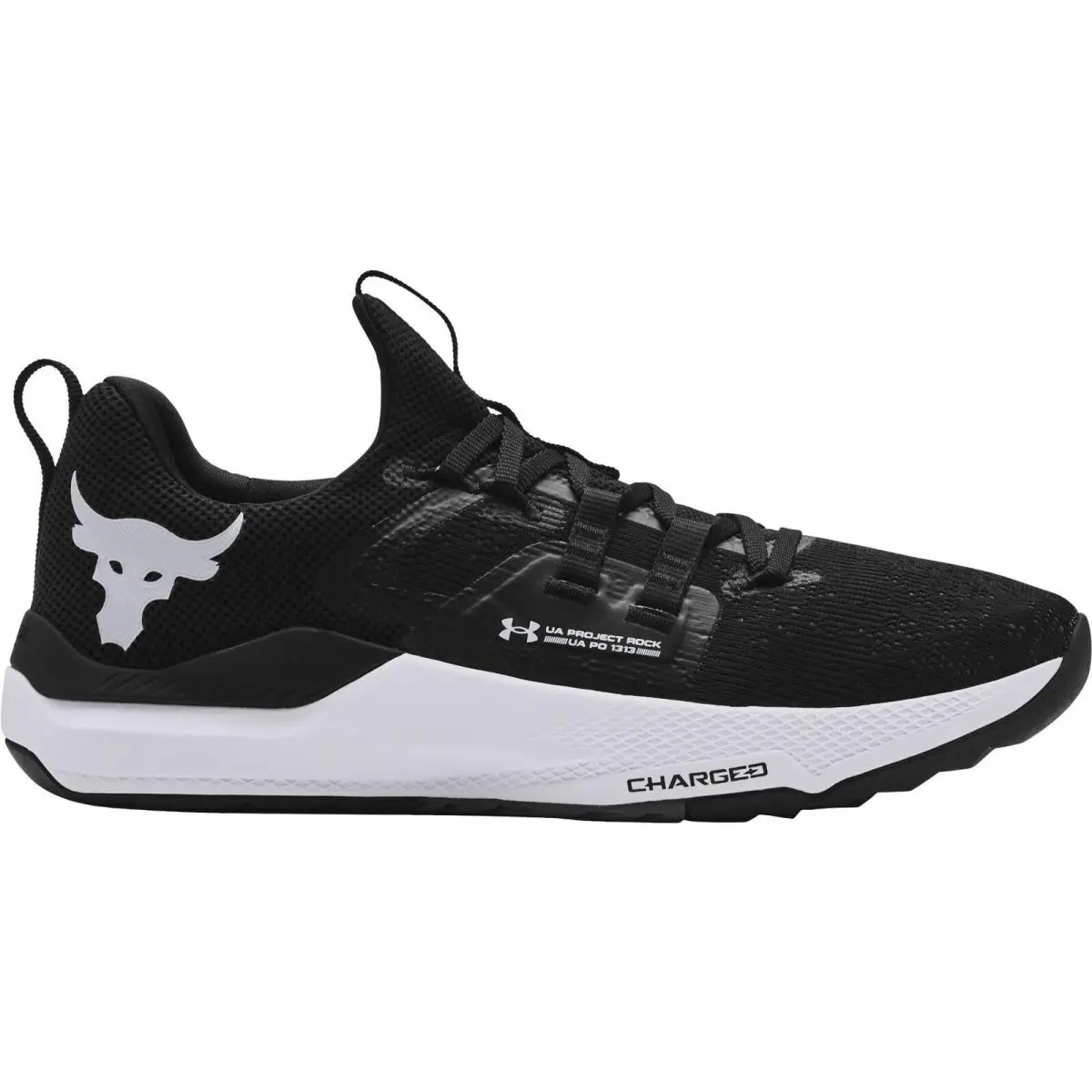 Under Armour shoes - Under Armour Project Rock - Project Rock - 3023006 - Black, Manufacturer: Black / White 11