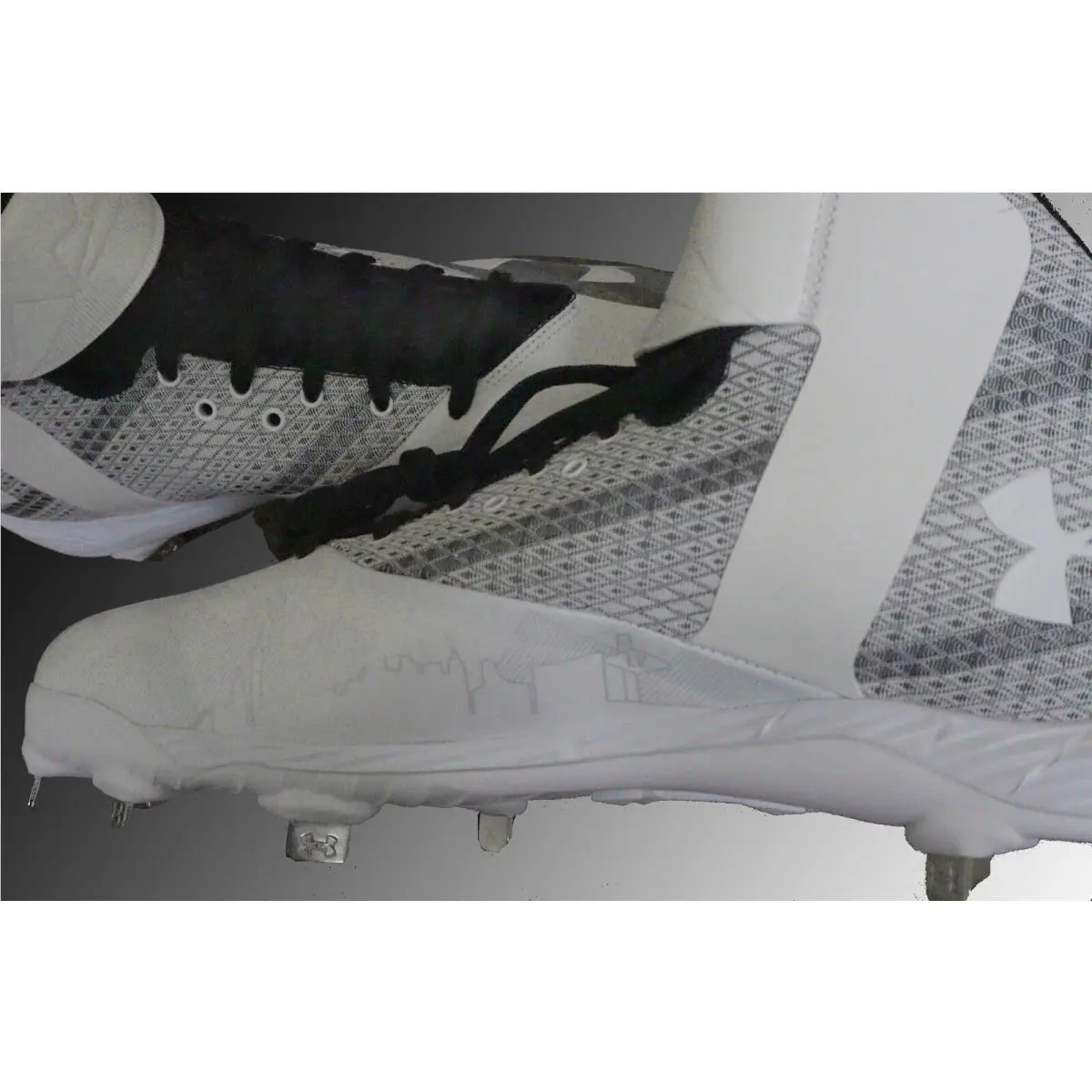 Under Armour shoes - 1278699 100 - White/Black 8