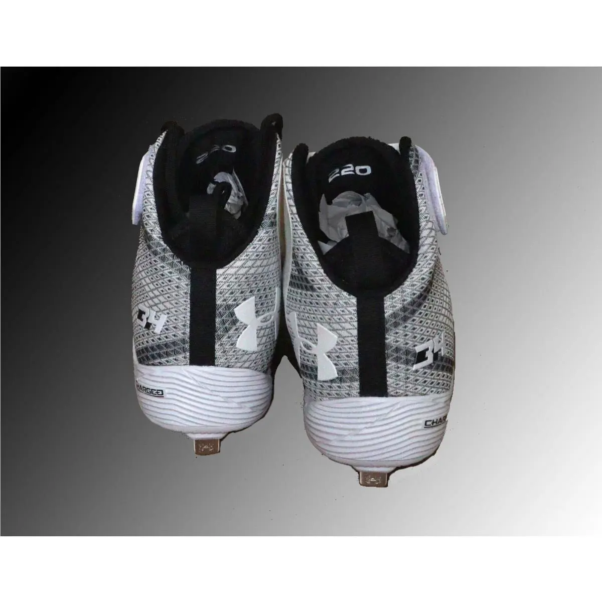 Under Armour shoes - 1278699 100 - White/Black 3
