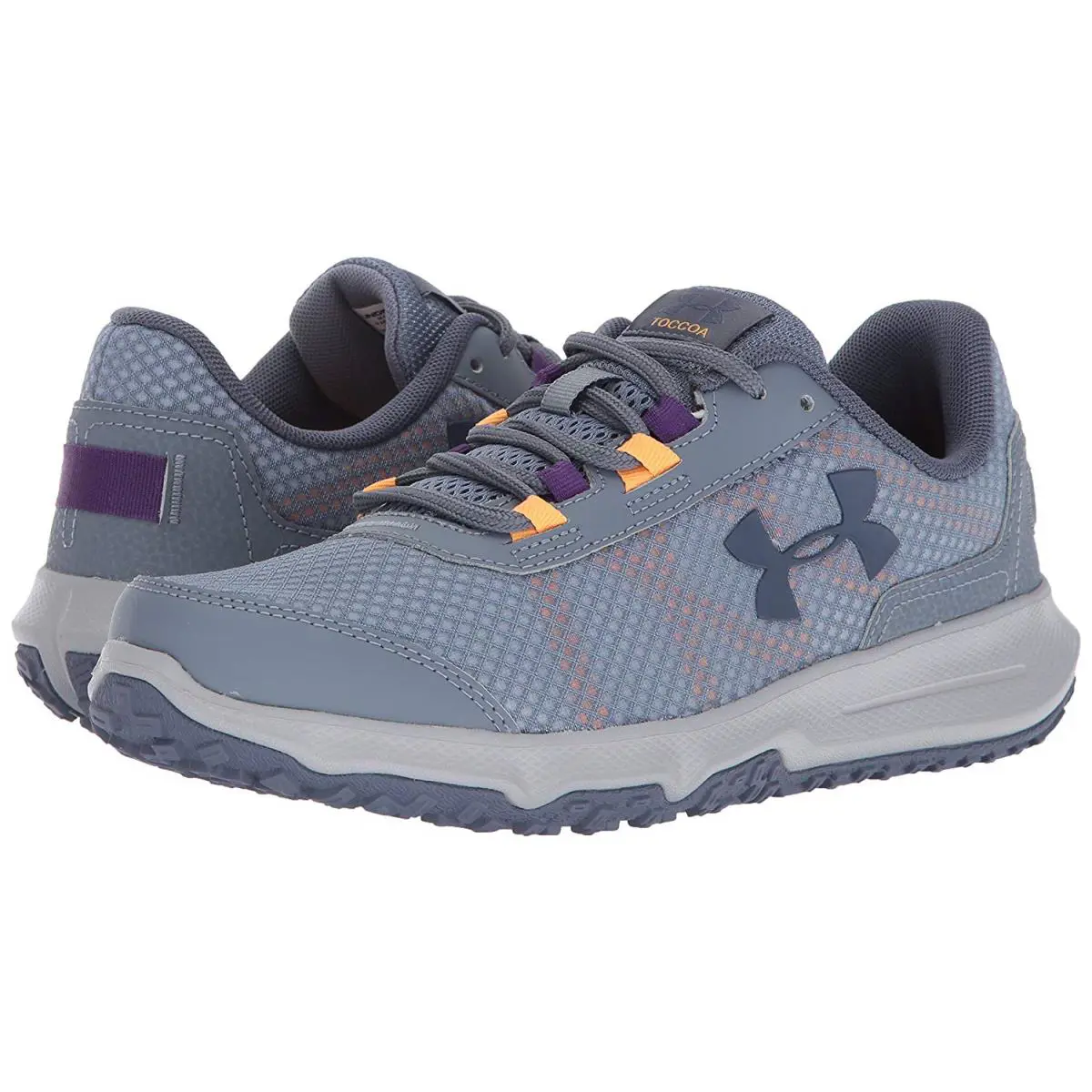 Under Armour shoes - Gravel/Orange Peel 5