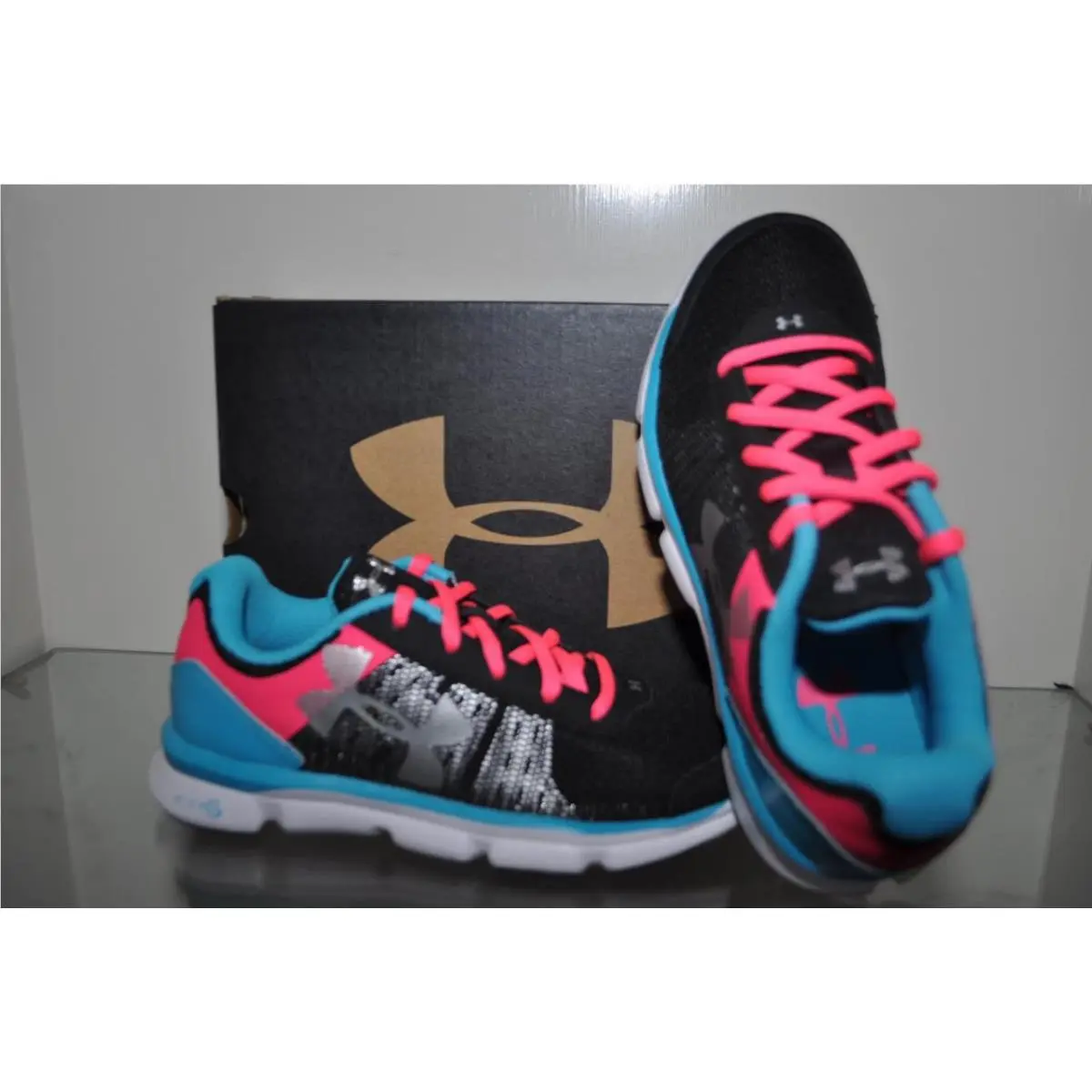 Under Armour Girls GS Micro G Speed Swift Running Shoes 1266305 001