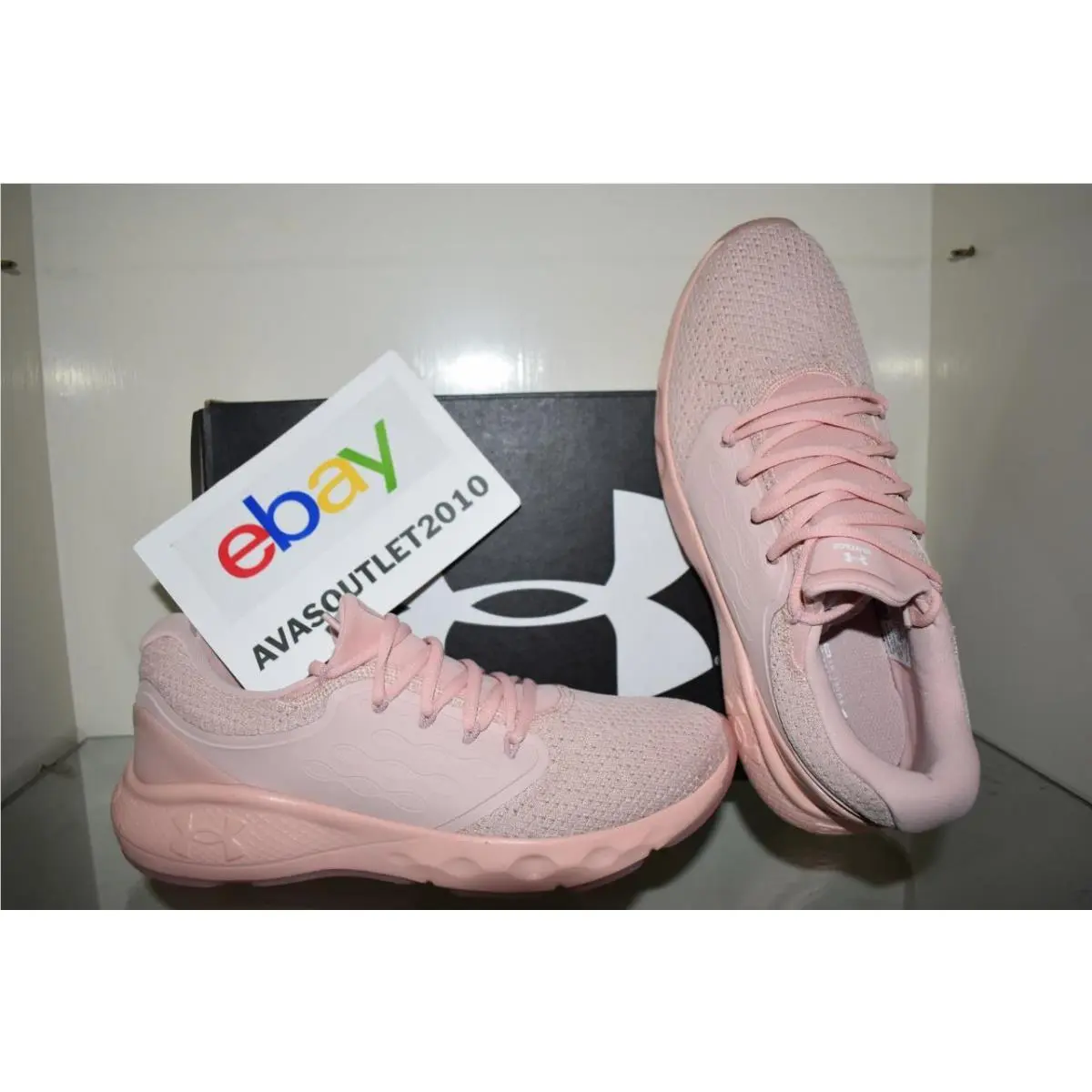Under Armour shoes - UA Charged Vantage Knit Running Shoes - 3024700 600 - Pink 2